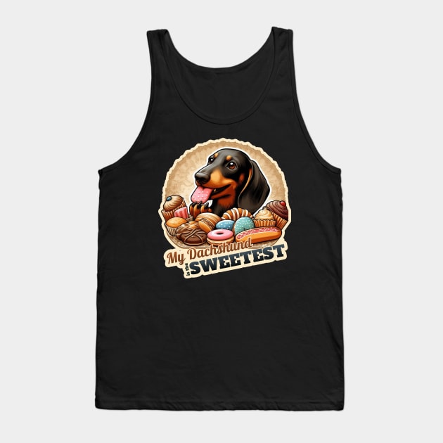 Confectioner Dachshund Tank Top by k9-tee